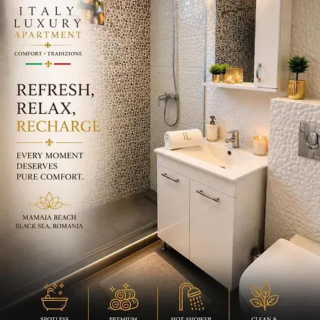 Italy Luxury Front Of The Sea מלון Năvodari